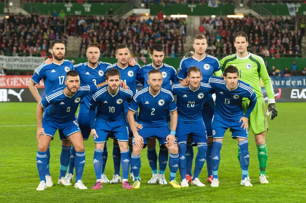 team photo for Bosznia-Hercegovina