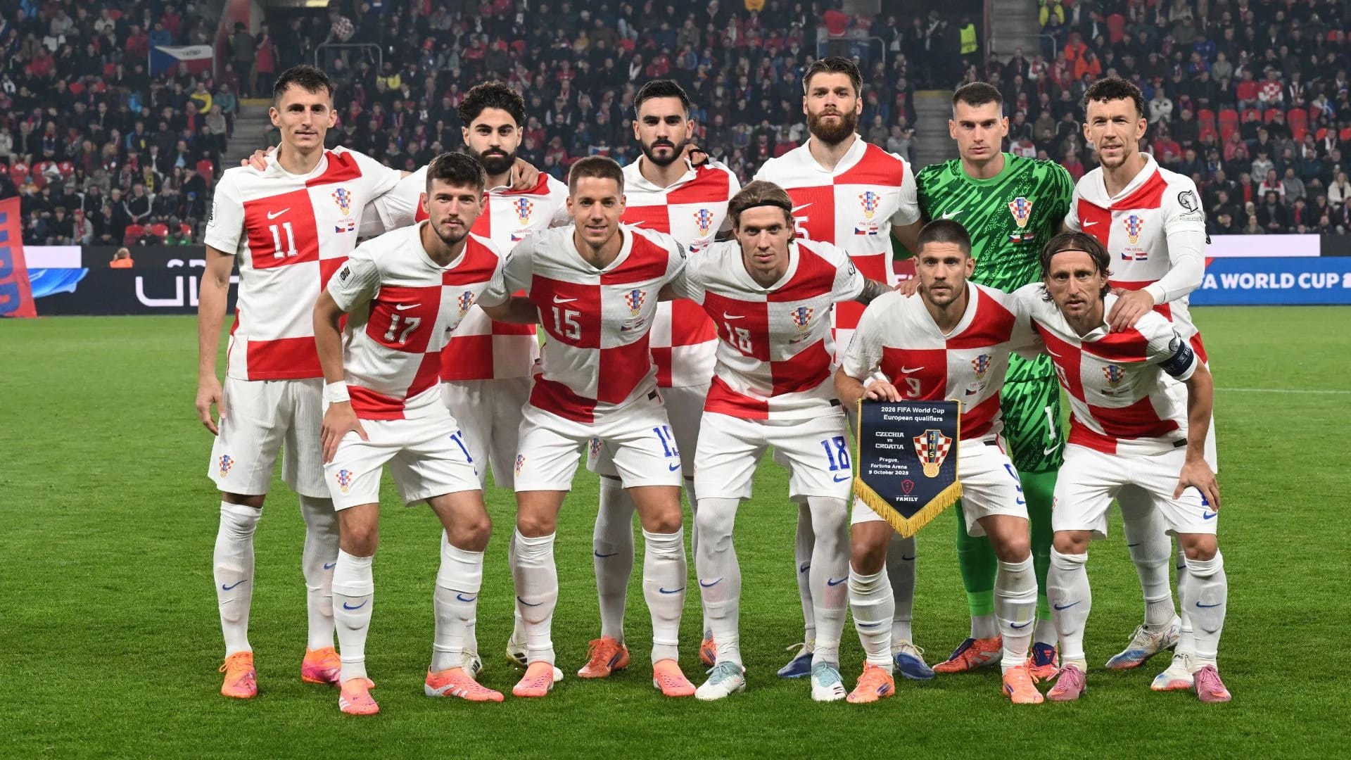 team photo for Horvátország