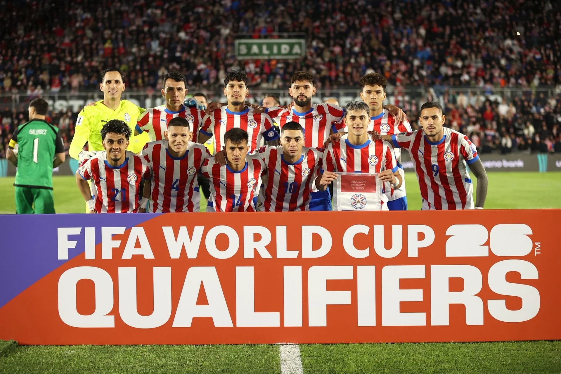 team photo for Paraguay