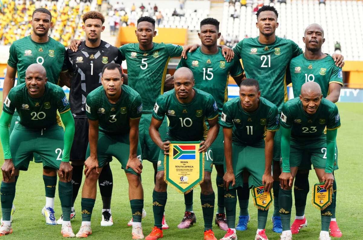 team photo for Dél-Afrika