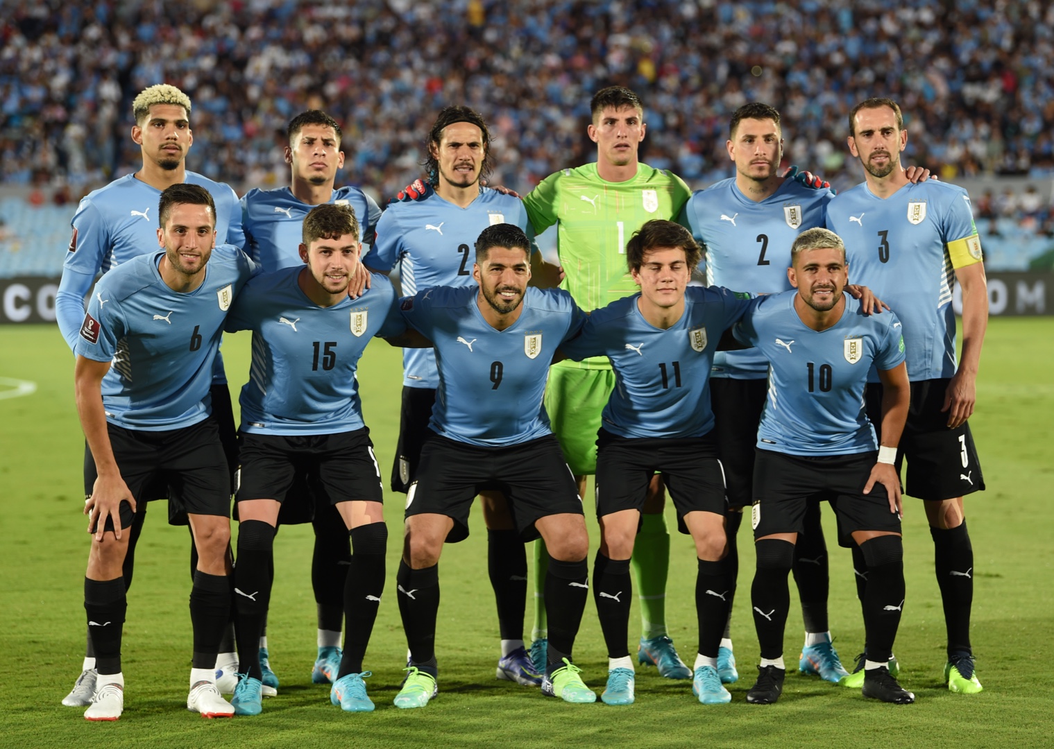 csapatfotó Uruguay